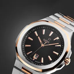 Xylys Men Dial & Stainless Steel Bracelet Style Straps Analogue Watch 40058KM01E-picture-30