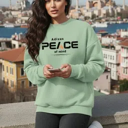 Adixus Women Printed Sweatshirt-image-7