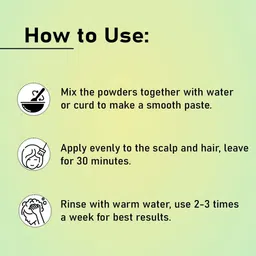 MINATURE Set Of 5 Amla Bhringraj Curry Leaves Fenugreek Kalmegh Powder Combo - 227 g Each image 3