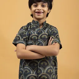 SPARSA Boys Standard Opaque Printed Casual Shirt-picture-52