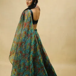 PURI MAA Semi-Stitched Lehenga & Ready to Wear Blouse With Dupatta image 5