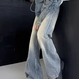 StyleCast Men Flared Wide Leg Trousers image 2