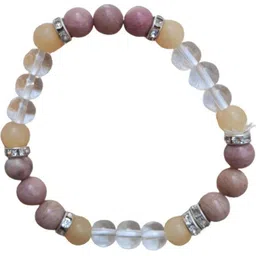 Divine souvenirs Unisex Artificial Beaded Elasticated Bracelet-picture-28