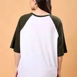 SWIFTLY Women Donald Duck Printed Bio Finish T-shirt image 4