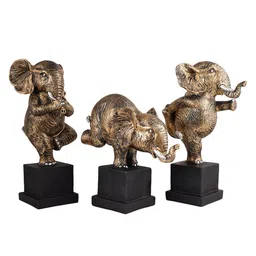 Zart Gold-Toned Idol Showpiece image 5