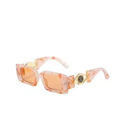 PURPLE WINGS Women Rectangle Sunglasses with UV Protected Lens PWSG039RETRO-picture-30