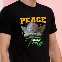 T.T. Men Graphic Printed Round Neck Cotton T-shirt image 2