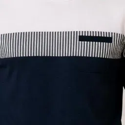 AUTNA Men Colourblocked Round Neck Sweatshirt image 3