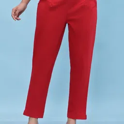 Juniper Women Smart Pleated Trousers-image-76