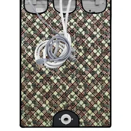 The Furnishing Tree Washing Machine Cover Luxury Pattern Yellow Compatible for Whirlpool 6.2 Kg Ful image 3