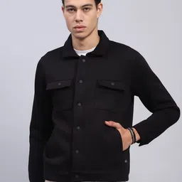 Monte Carlo Men Collared Cotton Sweatshirt-image-78