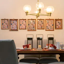 IAAH Brown & White Wooden Wall Photo Frame image 5