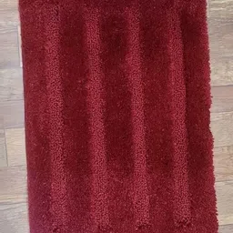 RJVT Red Microfibre 1400 GSM Bath Rugs-picture-28