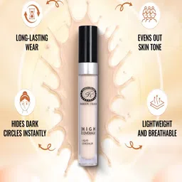 Fashion Colour High Coverage Liquid Concealer- 5 g- Classic Beige 10 image 5