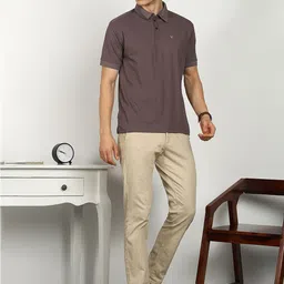 FUBAR Men Solid Polo Collar T-shirt image 3