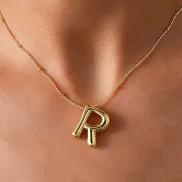 Jewels Galaxy Stainless Steel Gold-Plated Contemporary Pendants With Chains image 5