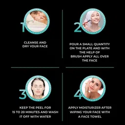 DR. SAKHIYA'S 30% AHA + 2% BHA Quick Peel Exfoliates Brightens Hydrates- 15 ml image 4