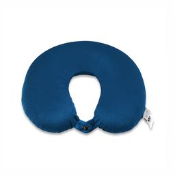 VIP Retreat Mf Blue Memory Foam Filled Neck Pillow-picture-44