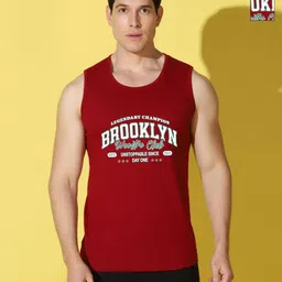 WOOSTRO Men Pack of 2 Typography Printed Round Neck Cotton Slim Fit T-shirts-picture-33