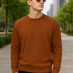 Moda Rapido Mens Printed Round Neck sweatshirt Regular Fit long sleeve-image-83