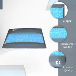 Kuber Industries Grey & Blue 6 Pieces Separator Organisers image 4