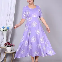 Chronorex Women Floral Printed Indie Florals Kurta-image-1