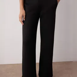 Trendyol Women Mid-Rise Parallel Trousers image 5