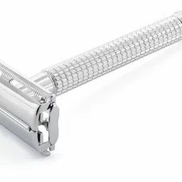 jsbmgroup Double Edge Metal Safety Razor (Rust Proof, Silver), Men & Women-picture-23