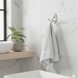 goldfinch GF-Hook For Towel Silver Towel Holder image 5