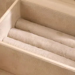 Home Centre Orion Elegance Beige Wooden 2-Tier Jewellery Organizer image 5