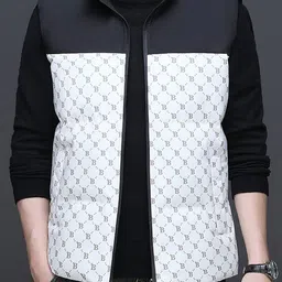 StyleCast x Revolte Colourblocked Stand Collar Tailored Jacket image 2