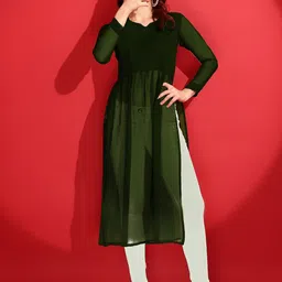 KALINI  Georgette Kurta-picture-41