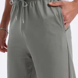 glitchez Men Track & Drift Twisted Detail Casual Trousers image 3