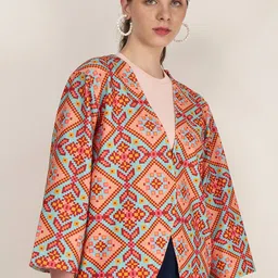 Frolic Rolic Women Printed Shrug image 3
