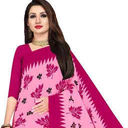 Sarita Sarees Floral Pure Cotton Sambalpuri Saree image 2