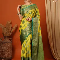 KALINI Woven Design Zari Pure Silk Banarasi Saree-picture-21