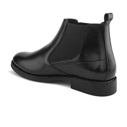 INVICTUS Men Round Toe Slip On Chelsea Boots image 5