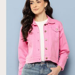 Aarika Women Crop Denim Jacket-picture-1