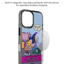 DailyObjects Typography Printed iPhone 16 Plus Back Case Mobile Accessories image 2