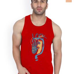 SLOWLORIS Men Pack Of 2 Printed Gym Vests-picture-22