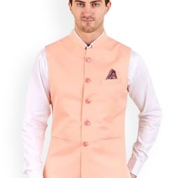 GRACYSHADE Mandarin Collar Cotton Nehru Jacket-picture-28