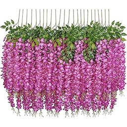 Go Hooked Artificial Garlands Wisteria Vine-picture-20