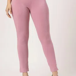 ON & ON Women Straight Fit Mid-Rise Trousers-picture-18