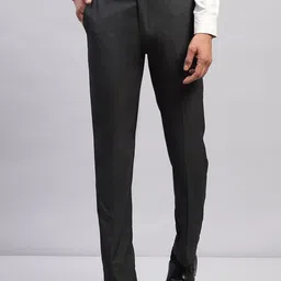 Monte Carlo Men Solid Trousers-picture-35