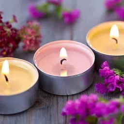 cw Dreamica Pack Of 50 , Long-Burning Multi Tealight Candles Candle image 4