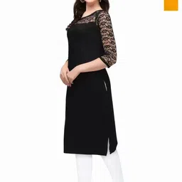 ZELZIS Women Pack of 2 Floral Woven Design Daily Straight Kurtas-picture-18