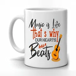 Mr UVD White & Black Printed Typography Printed Ceramic Matte Mug 350 ml-picture-33