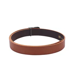 Metronaut Men Textured PU Formal Belt image 4
