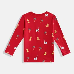 makemyfab Boys Graphic Printed Pure Cotton T-Shirt image 3