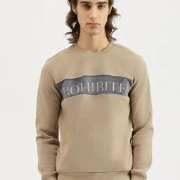 United Colors of Benetton Men Colourblocked Round Neck Pullover Sweatshirt-picture-27